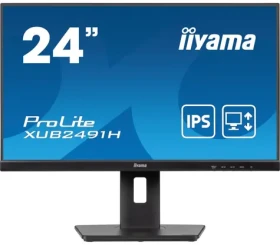 24" IIYAMA ProLite XUB2491H-B1 černá / IPS / 1920x1080 / 16:9 / 0.5ms / 1300:1 / 300cd / HDMI / DP (XUB2491H-B1)
