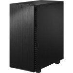 Fractal Design Define 7 Compact Black TG černá / skříň / bez zdroje / 2x USB 2.0 2x 3.0 1x USB-C / průhledná bočnice (FD-C-DEF7C-03)