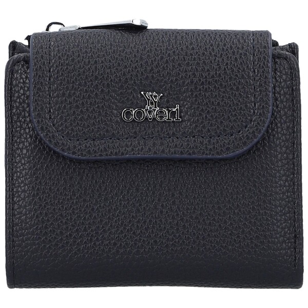 Trendy dámská mini koženková peněženka Coveri Bobbi, tmavě modrá