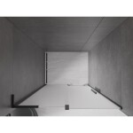 MEXEN/S - Velar L posuvné sprchové dveře 90, dekor, černá - 871-090-003-31-66 871-090-003-31-70