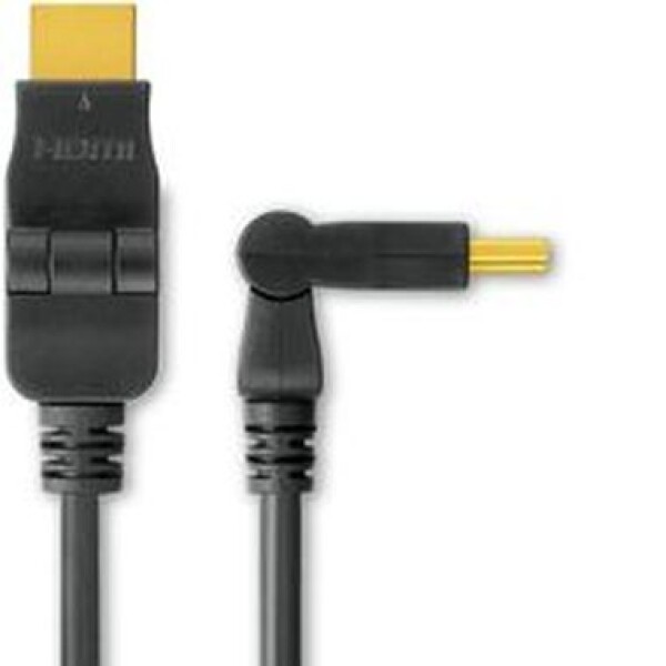 PremiumCord Kabel HDMI A - HDMI A M/M 3m, otočné zlacené konektory,HDMI 1.3b (8592220004972)