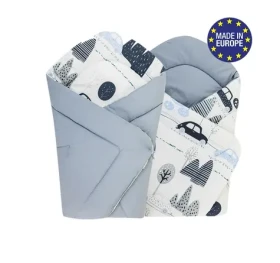 Bomimi Rychlozavinovačka soft oboustranná autíčka, modrá (BO2206BLU001)