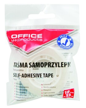 Office Products kancelářská páska, 19 mm x 33 m, transparentní - 48ks