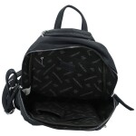 Trendy dámský koženkový kabelko-batoh Zodak, tmavě modrý
