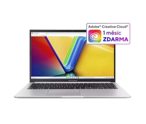 ASUS NTB Vivobook 15 (X1502VA-BQ1364W), i5-13420H, 15.6" FHD, 16GB, 512GB SSD, UHD, W11 Home, Cool Silver EDF_2910295