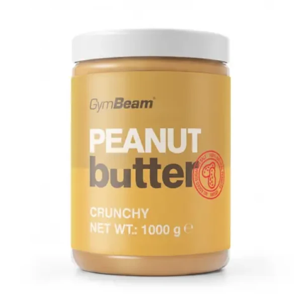Arašídové máslo - GymBeam (křupavé, 1000 g) (5951-2-1000g-crunchy)