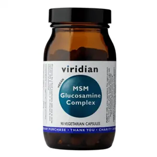 Viridian MSM Glucosamine Complex 90 kapslí (11962)