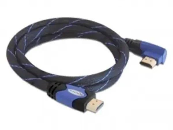 Delock Kabel High Speed HDMI s Ethernetem – HDMI A samec - HDMI A samec / pravoúhlý / 3 m (82957)