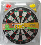 Terč 2v1 na šipky 43 cm - Sparkys