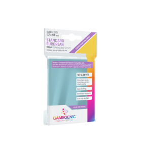 Gamegenic: Boardgame Sleeves PRIME Standard European 62x94 mm