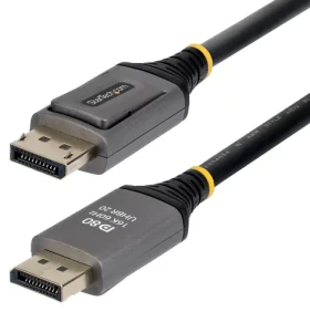 StarTech DP21V-150C-DP80-CBL černá / Kabel DisplayPort / DisplayPort 2.1 / 16K / 240 Hz / 1,5 m (DP21V-150C-DP80-CBL)