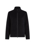 ICEBREAKER Wmns Merino 800 RF Class Pile LS Zip, Black velikost: S