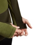 ICEBREAKER Mens Merino 200 ZoneKnit LS Crewe, Dark Loden/Sphagnum/Cb (vzorek) velikost: M
