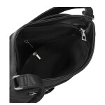 Stylová dámská crossbody kabelka Rula, černá