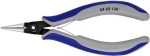 Knipex 34 32 130 Přesné přidržovací kleště na elektroniku - kulaté 135mm 34 32 130