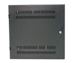 LEXI-Net 19" nástěnný vertikální rozvaděč SOHO 2U+4U 540x170, perforované dveře, černý EDF_1030155