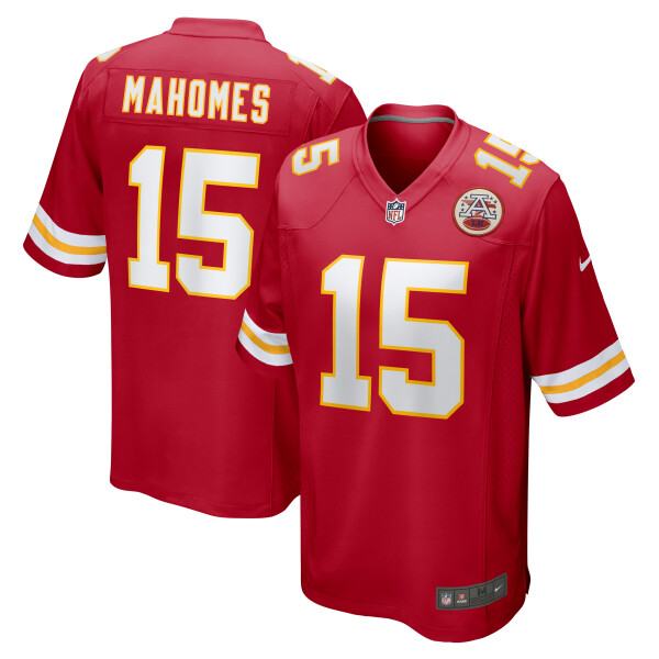 Pánský dres Patrick Mahomes #15 Kansas City Chiefs NFL Nike Game Home Jersey Velikost: L