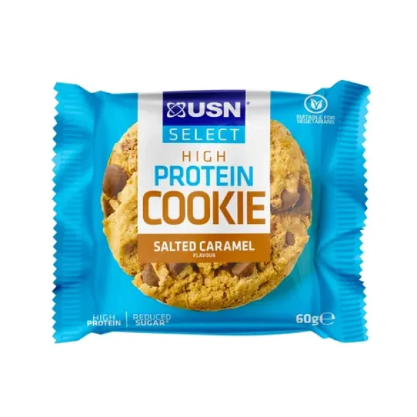 USN Protein Cookie 60 g slaný karamel (12472)
