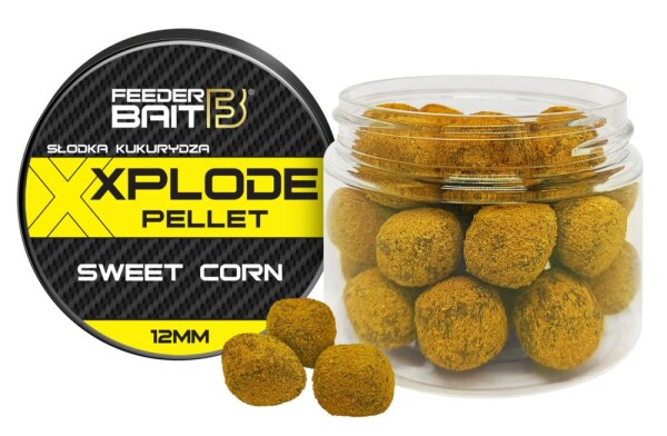 FeederBait Xplode Pop-Up Pellet 12mm 90ml - Sladká kukuřice,FeederBait Xplode Pop-Up Pellet 12mm 90ml - Sladká kukuřice