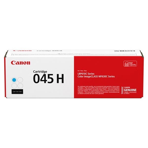 Canon CRG-045H C, azurový, 1245C002 - originální toner