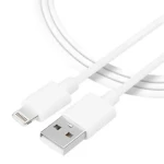 Tactical Smooth Thread Cable USB-A - Lightning 0.3m bílá (8596311153020)