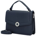 Módní dámská koženková kabelka do ruky MaxFly Jolanta, tmavě modrá