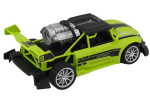 Mamido RC auto na dálkové ovládání 1:20 s kouřovým efektem a světly zelené