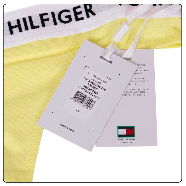 Tommy Hilfiger Tanga UW0UW02198ZI9 Yellow S