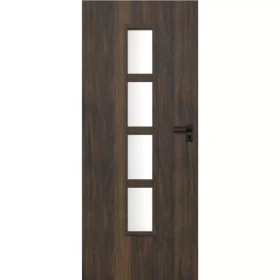 Interiérové dveře Arte 4*4 80L tmavý colum 363