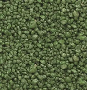 Aqua Decoris Štěrk zelený 1 kg / Akvarijní štěrk / Křemenný