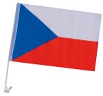 Ptakoviny.cz Vlajka na auto Česká republika 45 cm