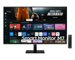 32" SAMSUNG Smart M7 M70D černá / VA / 3840x2160 / 16:9 / 4ms / 3000:1 / 300cd-m2 / HDMi + BT + Wi-Fi / VESA (LS32DM702UUXDU)