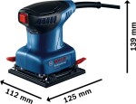 Aku vibrační bruska Bosch GSS 140A 06012A8021