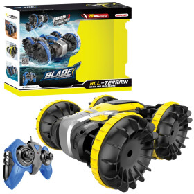 R/C 1:18 Obojživelné auto - žluté - Sparkys