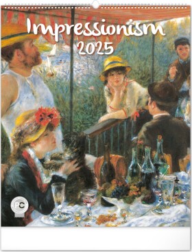 Nástěnný kalendář Impresionismus 2025, 48 56 cm