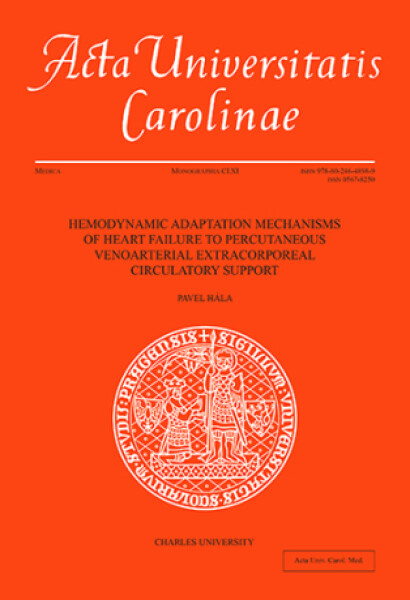 Hemodynamic Adaptation Mechanisms of Heart Failure to Percutaneous Venoarterial Extracorporeal Circulatory Support - Pavel Hála - e-kniha