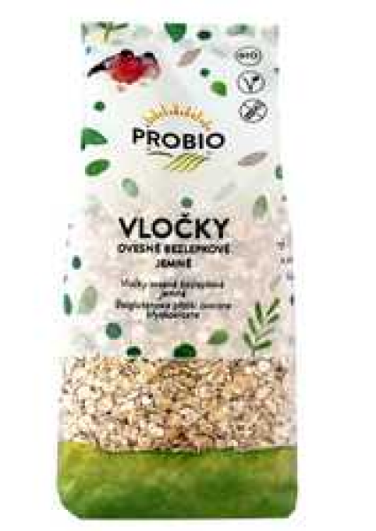 PROBIO Vločky ovesné jemné bezlepkové 500g BIO