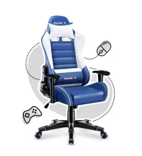 Huzaro Ranger 6.0 modrá / Dětská herní židle / nastavitelná / nosnost až 130 kg / HR pěna (HZ-RANGER 6.0 BLUE)