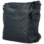 Módní dámská koženková crossbody kabelka Blandina new, tmavě modrá