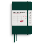 Weekly Planner 2026 Pocket (A6) Forest Green