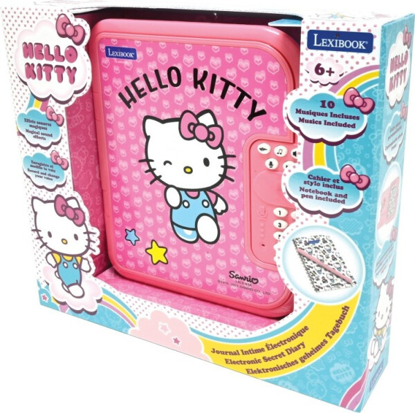 Lexibook elektronický tajný deník Hello Kitty - Lexibook