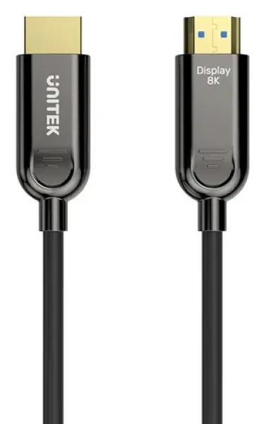 Unitek C11085GY01-15M / Optický kabel HDMI 2.1 AOC / 15 m (C11085GY01-15M)