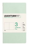 Zápisník Jottbook pur A6, 64l, čistý, Mint Green, 3ks