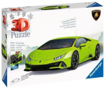 Puzzle 3D Lamborghini Huracán Evo zelené 108 dílků