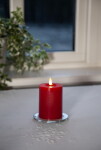 Star trading LED svíčka FLAMME FLOW V.12,5cm červená