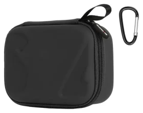 Sunnylife OA6-B131 černá / Brašna pro sportovní kamery / DJI Osmo Action 6/5 Pro/4/3 / PU kůže + EVA (OA6-B131-D)