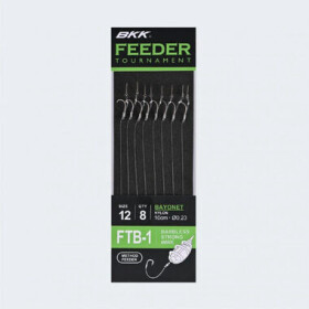 BKK Návazec Feeder Tournament FTB-1 Push-Lock Rigs Velikost 14 8ks (A-BW-5113)