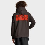 Nike Pánská mikina Cleveland Browns NFL 2025 Sideline Standard Issue Hoodie Velikost: M