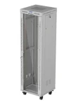 Lanberg FF01-6642-12SL šedá / Stojanový rozvaděč / 19" / 600x600 mm / 42U / nosnost 1200 kg (FF01-6642-12SL)