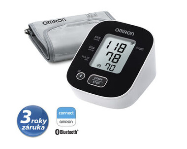 Tonometr OMRON M2 Intelli IT s bluetooth připojením / doprodej (4015672113046)